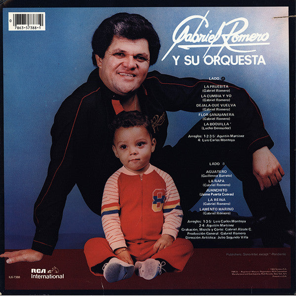 Gabriel Romero y su Orquesta : La Cumbia Y Yo (LP, Album)