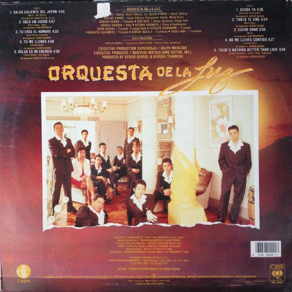 Orquesta De La Luz : Salsa Caliente Del Japon (Hot Salsa From Japan / 日本からの熱いサルサ) (LP, Album)