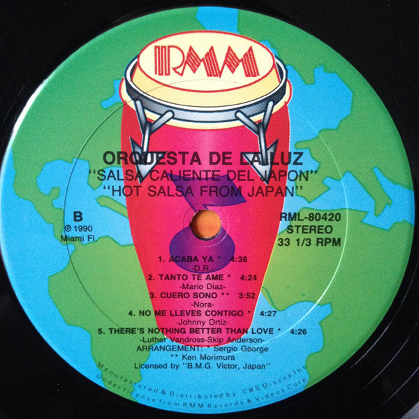 Orquesta De La Luz : Salsa Caliente Del Japon (Hot Salsa From Japan / 日本からの熱いサルサ) (LP, Album)