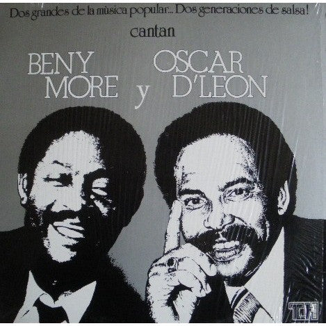 Beny Moré Y Oscar D' León : Dos Grandes De La Musica Popular  (LP, Comp)