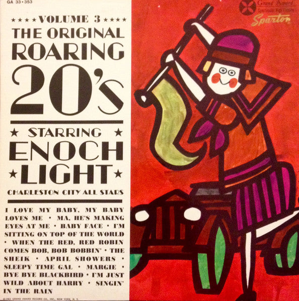 The Charleston City All-Stars Conducted By Enoch Light : The Roaring 20's Volume III (LP, Mono, RE)
