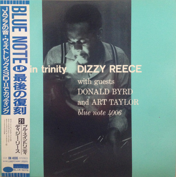 Dizzy Reece : Blues In Trinity (LP, Album, Ltd, RE)