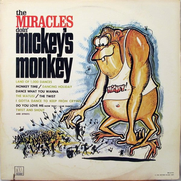 The Miracles : Doin' Mickey's Monkey (LP, Album, RE)