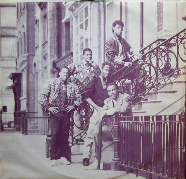 New Edition : All For Love (LP, Album, Pin)