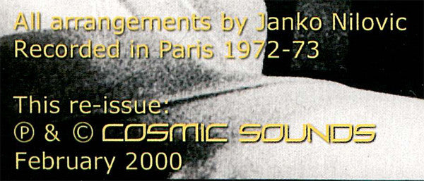 Janko Nilovic : Rythmes Contemporains (LP, RE)