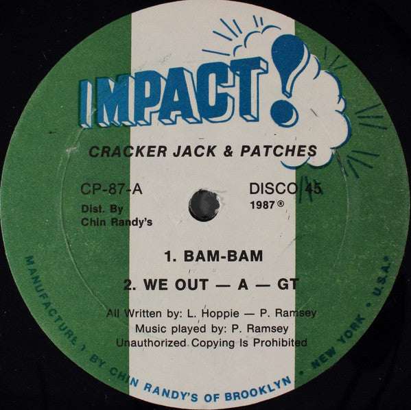 Cracker Jack (6) & Patches (3) : Bam-Bam (12")