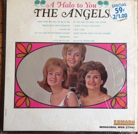 The Angels (3) : A Halo To You (LP, Album, Mono)