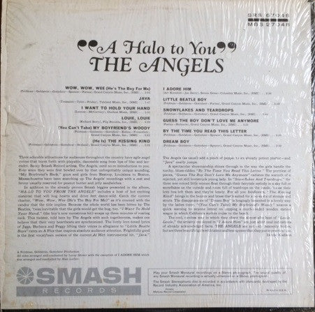 The Angels (3) : A Halo To You (LP, Album, Mono)