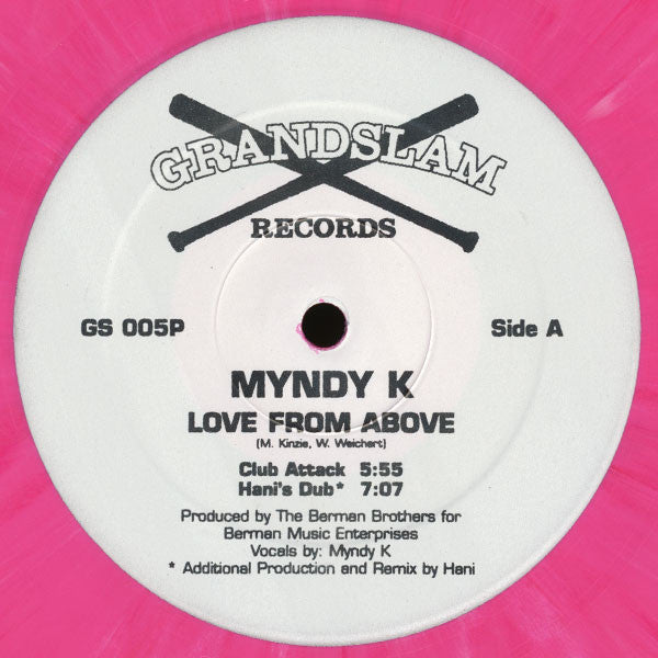 Myndy K. : Love From Above (2x12", Ltd, Promo, Pin)