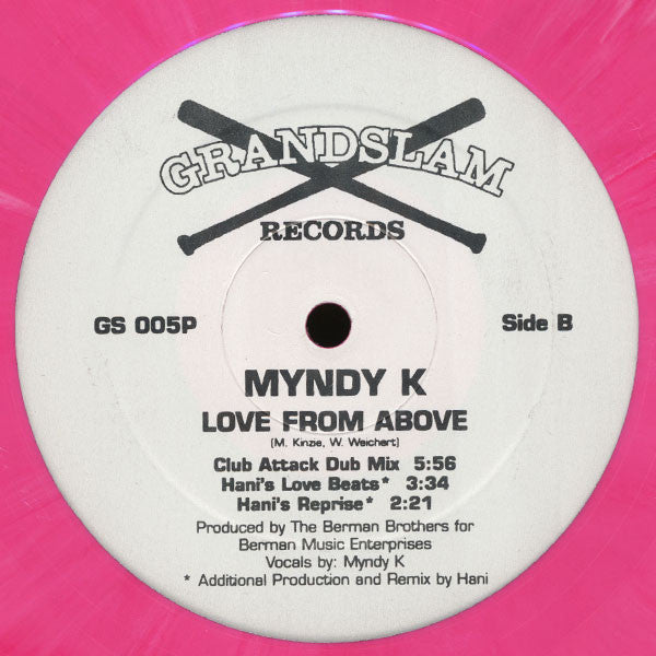 Myndy K. : Love From Above (2x12", Ltd, Promo, Pin)