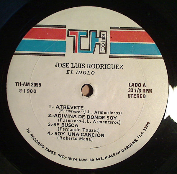 José Luis Rodríguez : Atrevete (LP, Album)