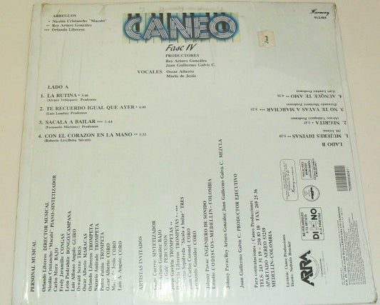 Grupo Caneo : Fase IV (LP, Album)