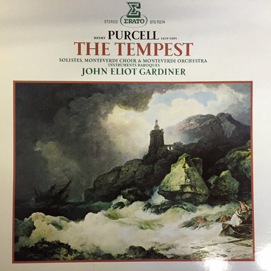 Henry Purcell, John Eliot Gardiner, The Monteverdi Choir & The Monteverdi Orchestra : The Tempest (LP, Album, Gat)
