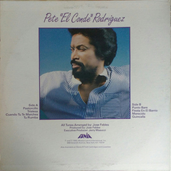 Pete Rodriguez : Fiesta Con "El Conde" (LP, Album)