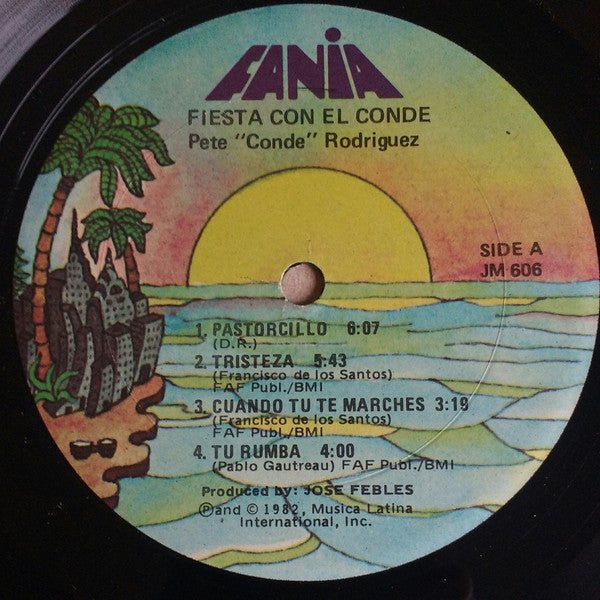 Pete Rodriguez : Fiesta Con "El Conde" (LP, Album)