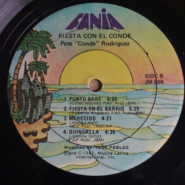 Pete Rodriguez : Fiesta Con "El Conde" (LP, Album)