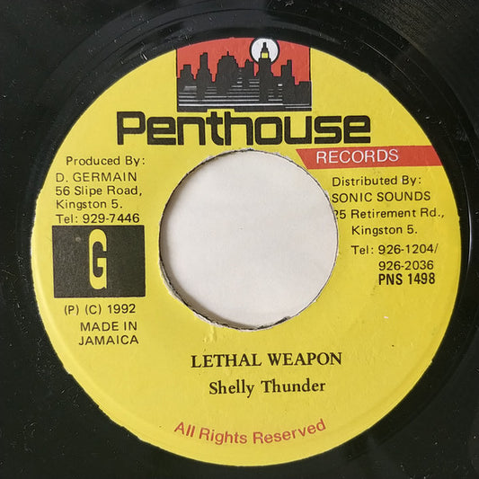 Shelly Thunder : Lethal Weapon (7", Single)