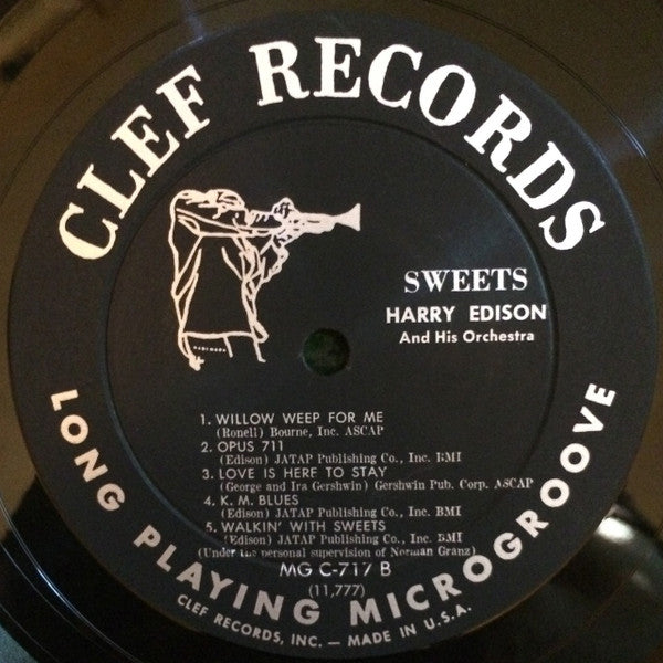 Harry Edison And His Orchestra : Sweets (LP, Album, Mono)
