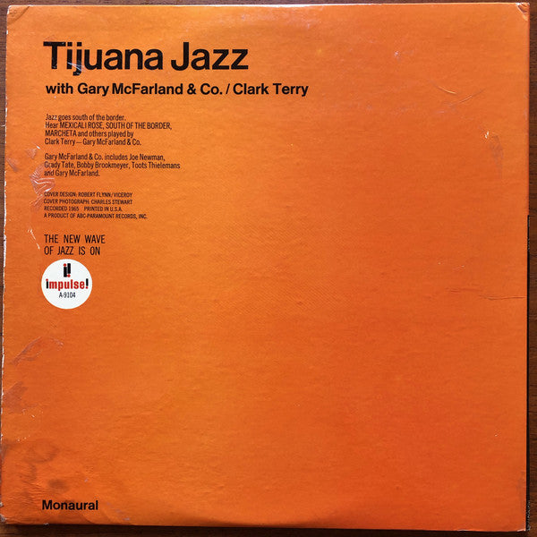 Gary McFarland & Co. / Clark Terry : Tijuana Jazz (LP, Album, Mono, Gat)