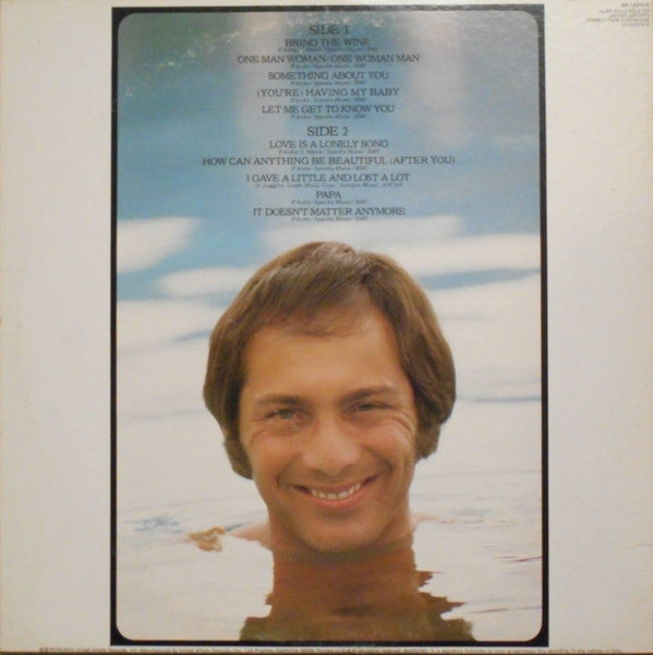 Paul Anka : Anka (LP, Album, Gat)