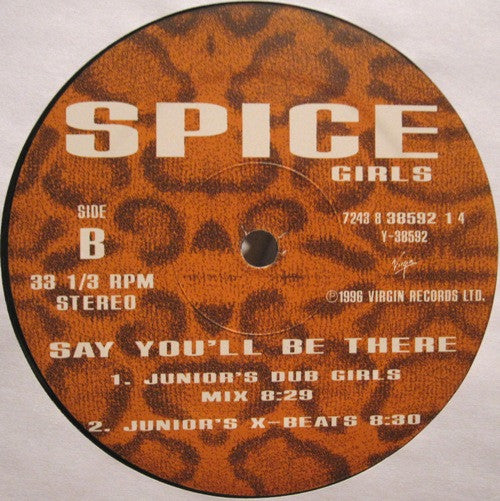 Spice Girls : Say You'll Be There (12", Single)