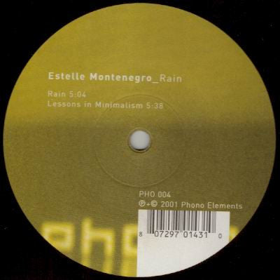 Estelle Montenegro : Rain (12")