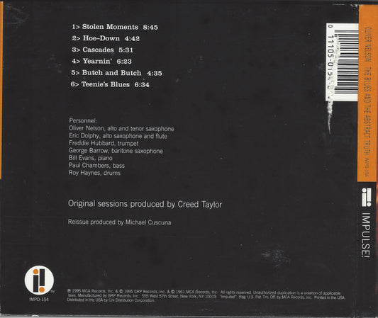 Oliver Nelson - The Blues And The Abstract Truth vinyl record, CD (Mint (M)) | Lulo Records