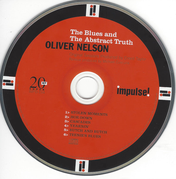 Oliver Nelson : The Blues And The Abstract Truth (CD, Album, RE, RM, Dig)