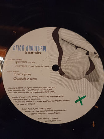 Brian Aneurysm : Inertia (12")