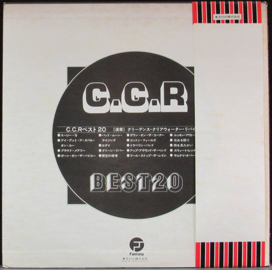 Creedence Clearwater Revival : C.C.R. Best 20 (LP, Comp)