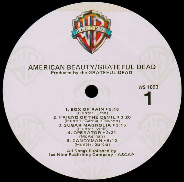 The Grateful Dead : American Beauty (LP, Album, RE, Spe)