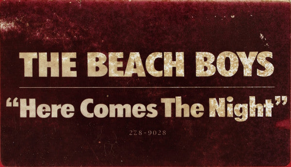 The Beach Boys : Here Comes The Night (12", Single, Promo)