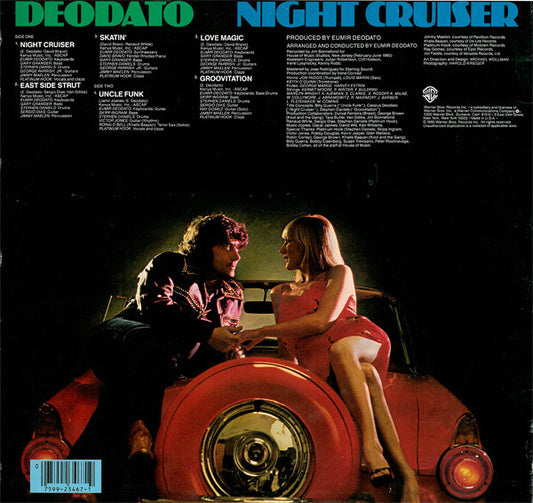 Eumir Deodato : Night Cruiser (LP, Album, Win)