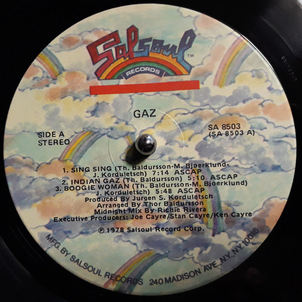 Gaz : Gaz (LP, Album)
