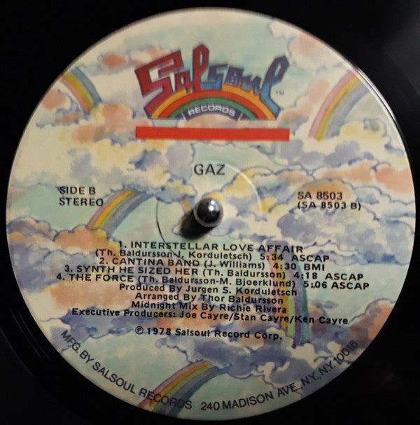 Gaz : Gaz (LP, Album)