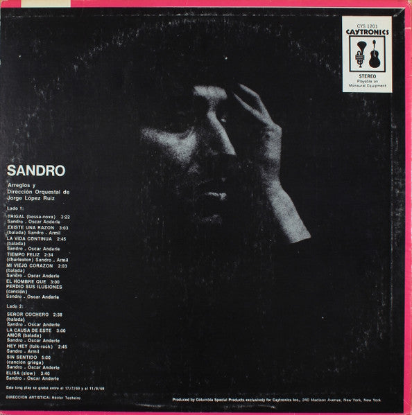 Sandro (25) : Sandro (LP)