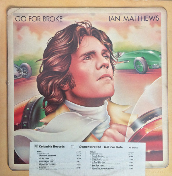Iain Matthews : Go For Broke (LP, Album, Promo)