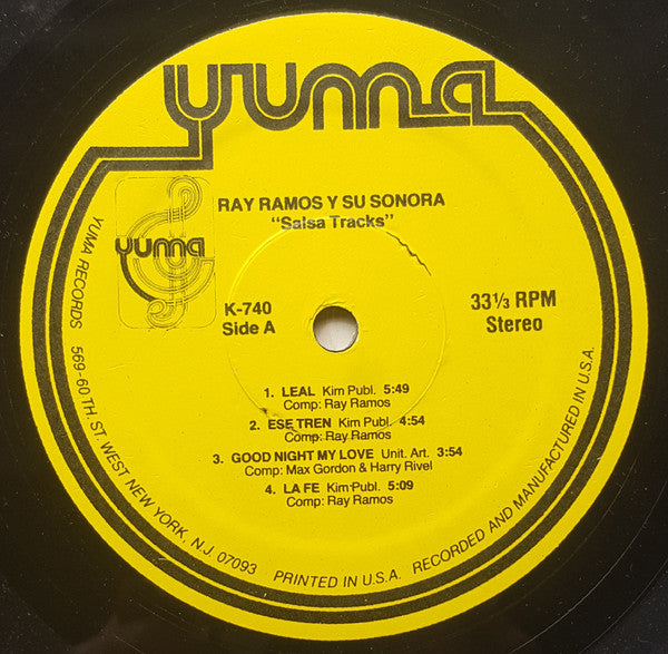 Ray Ramos Y Su Sonora : Salsa Tracks (LP, Album)