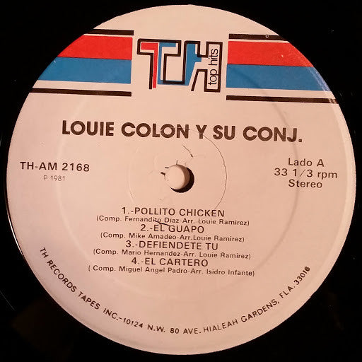 Louie Colon Y Su Conjunto : Pollito = Chicken, Lapiz = Pencil (LP, Album)