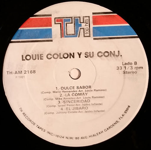 Louie Colon Y Su Conjunto : Pollito = Chicken, Lapiz = Pencil (LP, Album)
