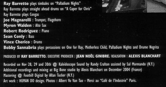 Ray Barretto - Time Was - Time Is vinyl record, CD (Near Mint (NM or M-)) | Lulo Records