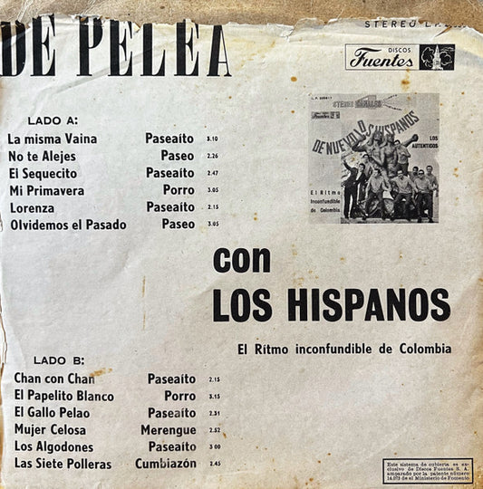 Los Hispanos : De Pelea (LP, Album)