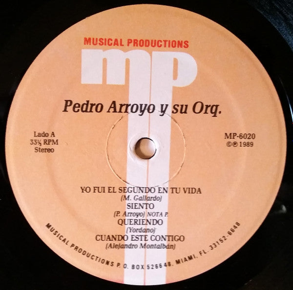 Pedro Arroyo : Vine Pa' Quedarme (LP, Album)