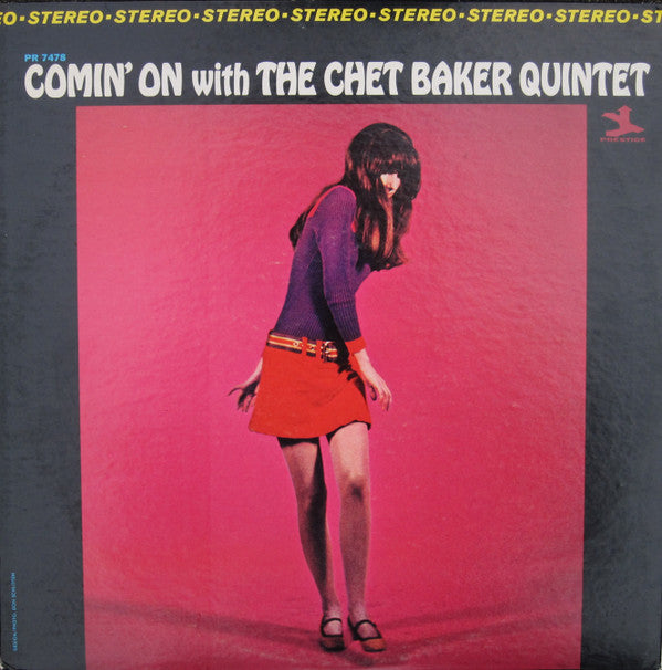 The Chet Baker Quintet : Comin' On With The Chet Baker Quintet (LP, Album, RE)