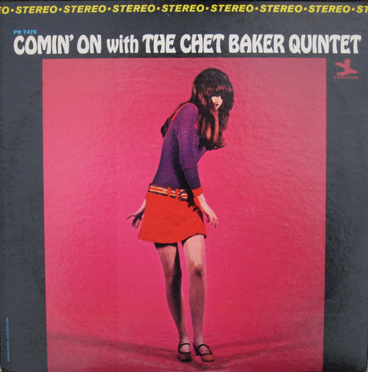 The Chet Baker Quintet : Comin' On With The Chet Baker Quintet (LP, Album, RE)