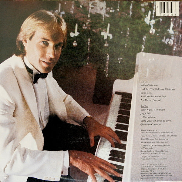 Richard Clayderman : A Romantic Christmas (LP, Album)