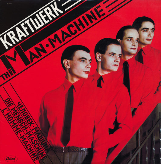 Kraftwerk : The Man • Machine (LP, Album, Win)