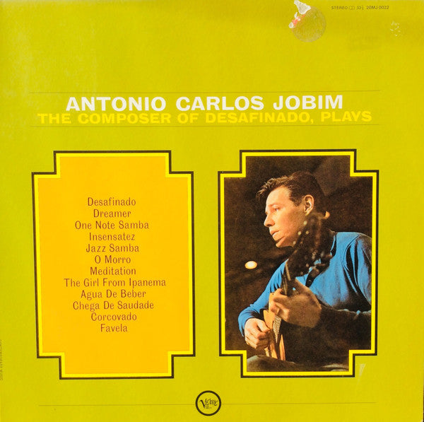 Antonio Carlos Jobim : The Composer Of Desafinado, Plays (LP, Album, RE, Gat)