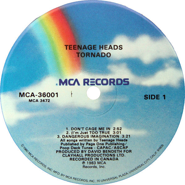 Teenage Head : Tornado (LP, MiniAlbum)