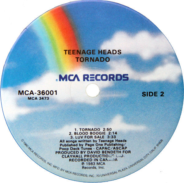 Teenage Head : Tornado (LP, MiniAlbum)